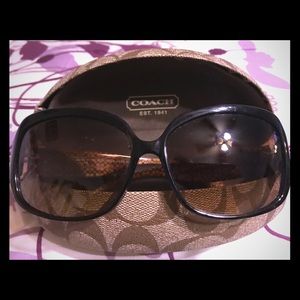 Brown Coach Sunglasses